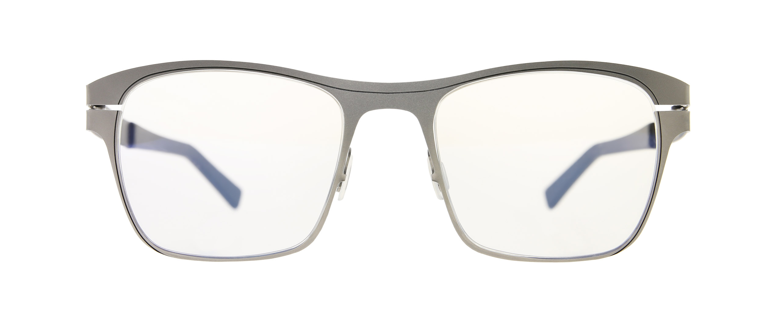 Bild 1 BUBU col. 00101 seidenmatt silber-kosmosschwarz